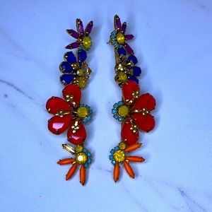 Elizabeth Cole Multi Alva Earrings